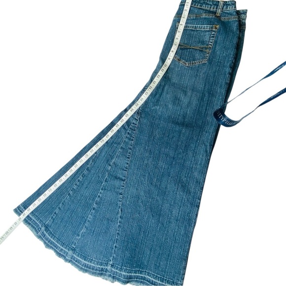 A.N.A Stretch Denim Mermaid Maxi Skirt 14T - Picture 6 of 8